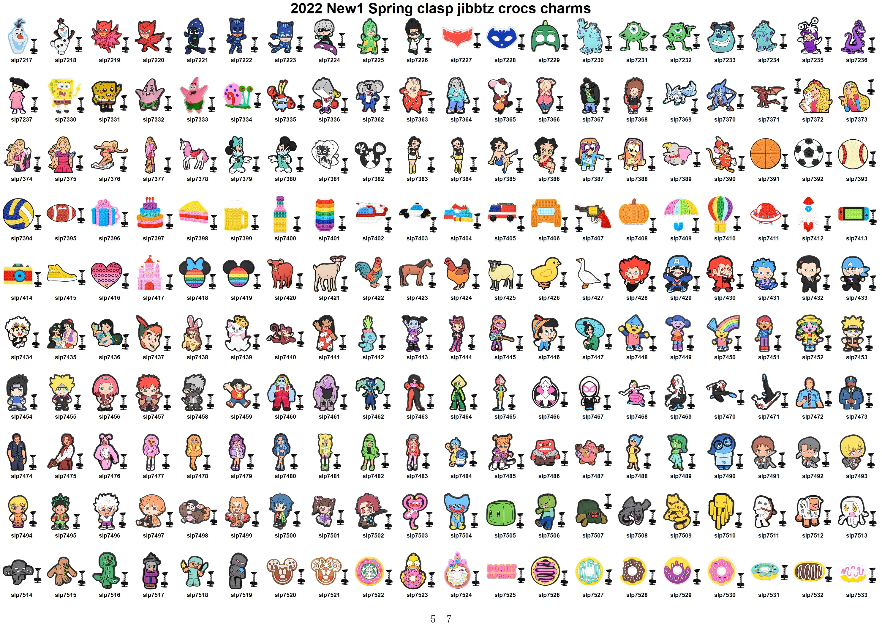 One Piece Soft PVC Customized Decorations Style Shoelace shoe charmsarms