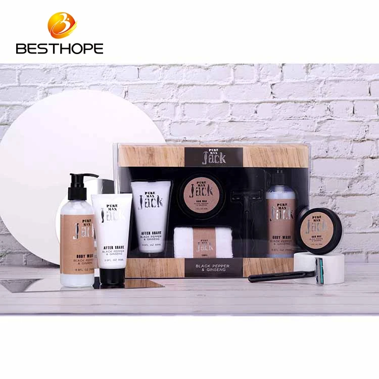 Wholesale most popular simplicity business bath gifts mens cheap promotional bath gifts spa set