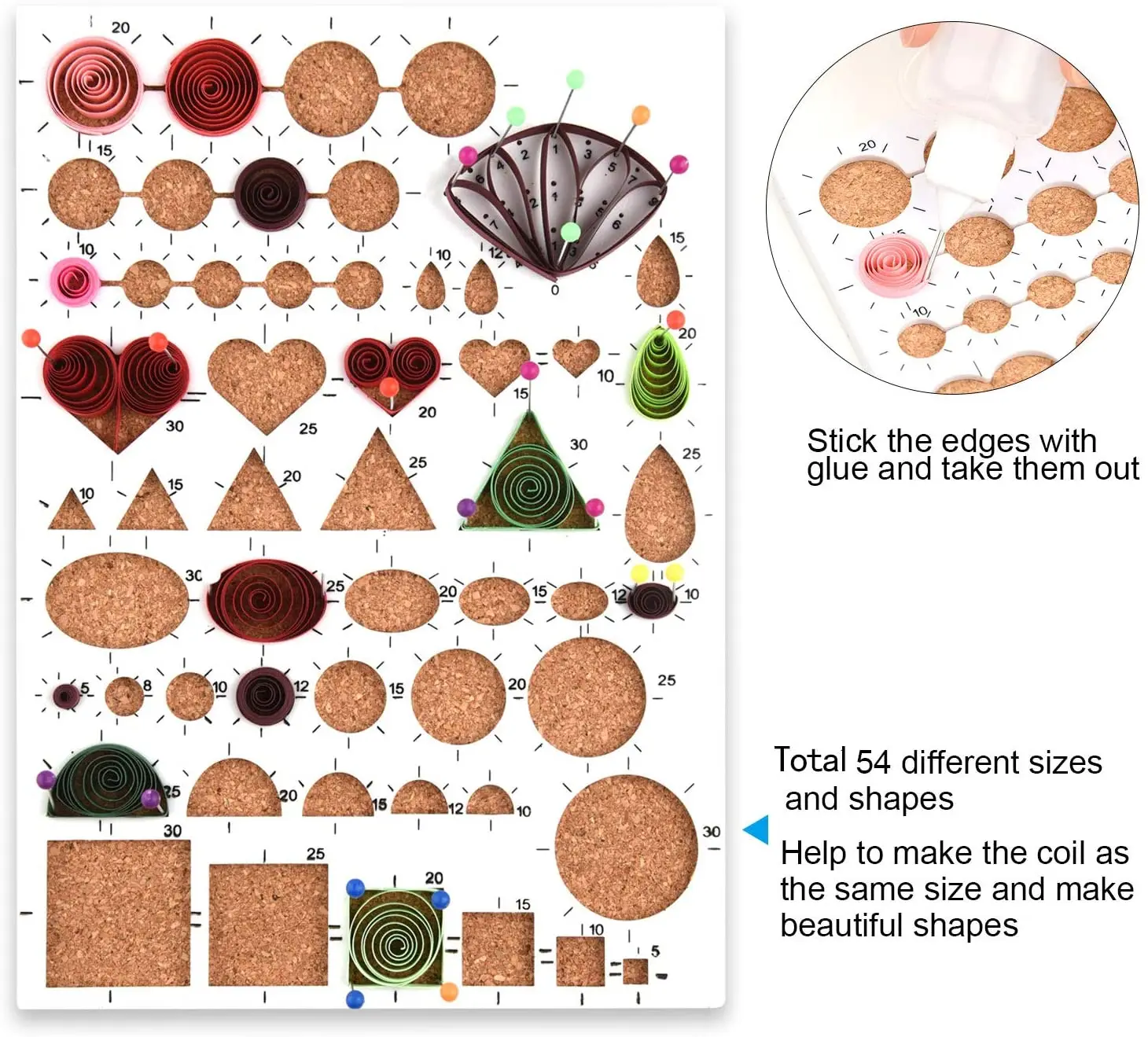 Quilling kit complete quilling Paper Set with necessary tools and storage box suitcase for beginners