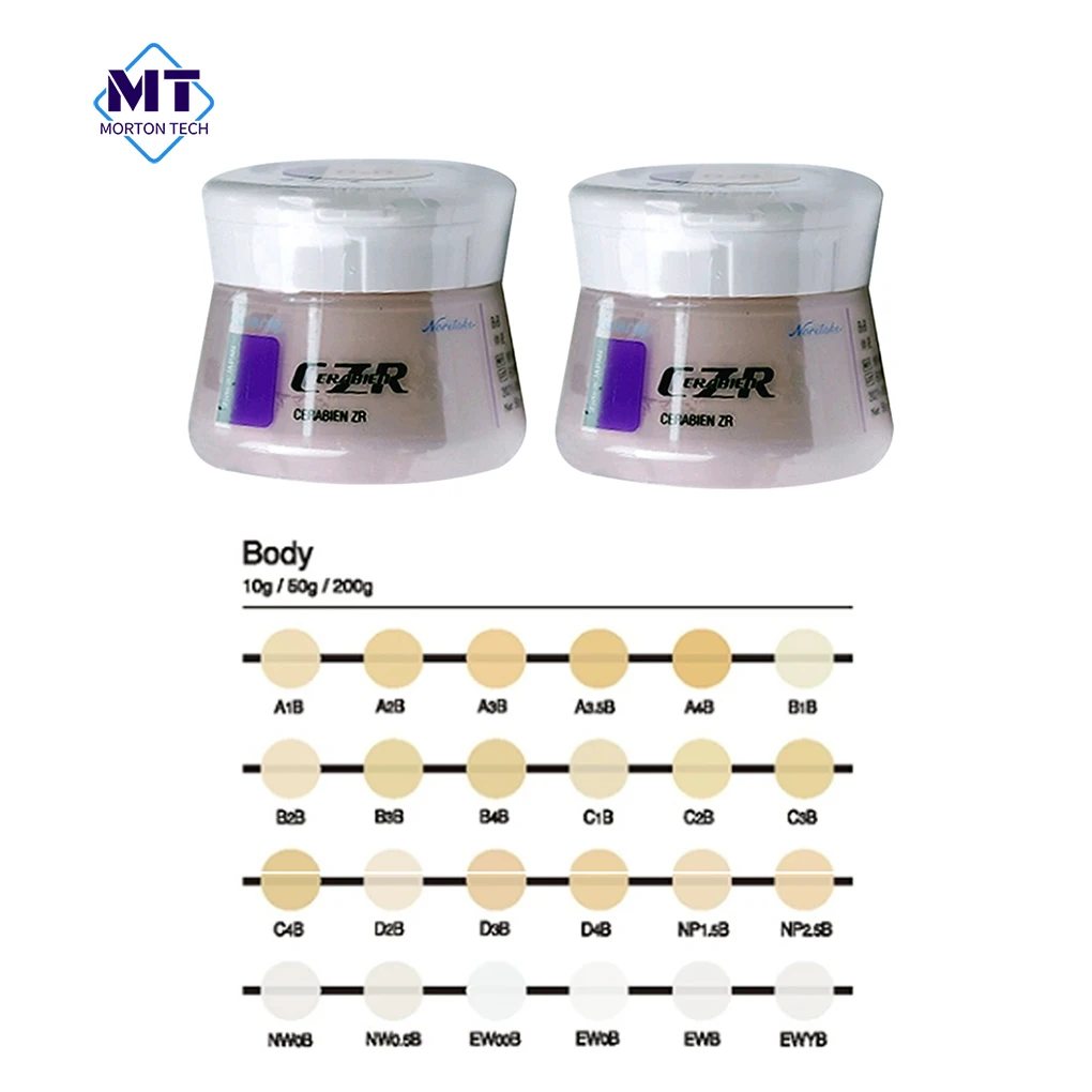 Noritake CZR Zirconia Ceramic Body Porcelain Powder for Dental Materials 50g