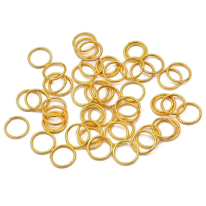 DIY Jewelry Findings Open Single Loops Jump Rings Split Ring for jewelry making Open Jump Rings Connectors Wholesale