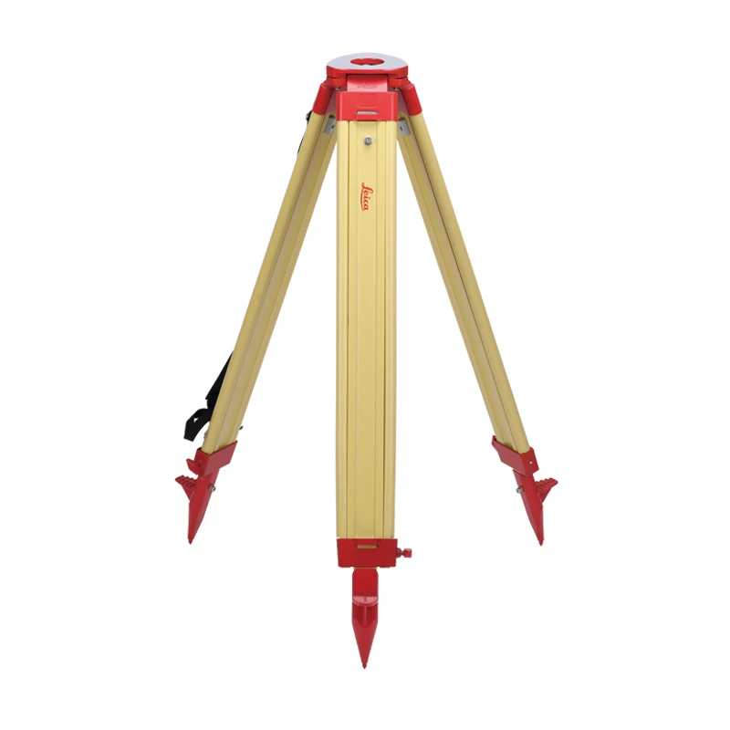 Professional Lei ca GST20  Wooden Survey Tripod Heavy Duty, Tripod Total Station, Theodolite tripod