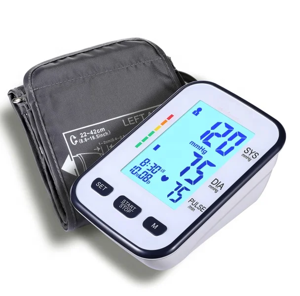 High Quality bp monitor Upper Arm Electronic Blood Pressure machine monitor
