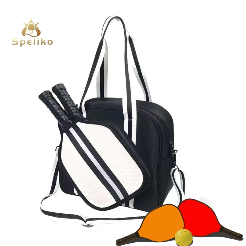 New Hot Sale Large Capacity Neoprene Racquet Backpack Dust-Proof Pickleball Cover for Outdoor Court Travel Usage Racket Bags