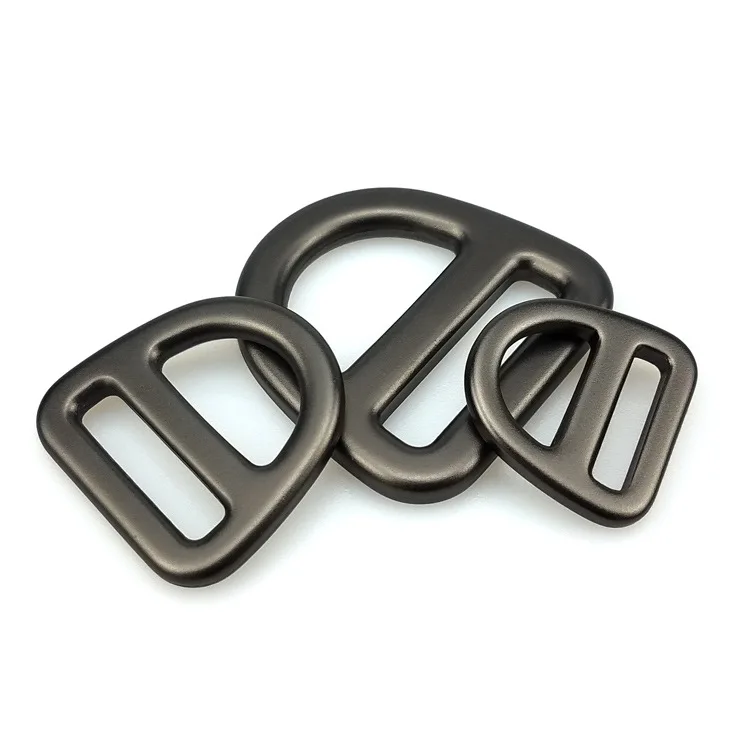 Aluminum Triangle Metal D Rings Heavy 1inch Duty D-Rings for Hardware Bags Ring Hand DIY Accessories Belts and Dog Leash