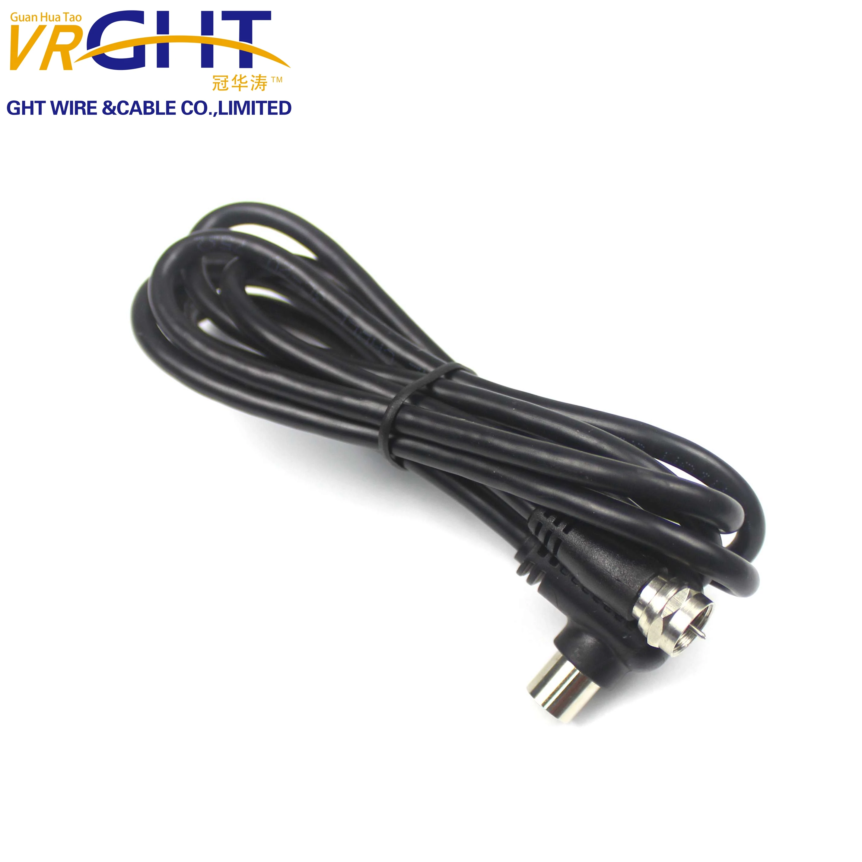 F Connector Rg 6 Satellite Star Gold High Quality Rg6 Tv Cable Coaxial Cable