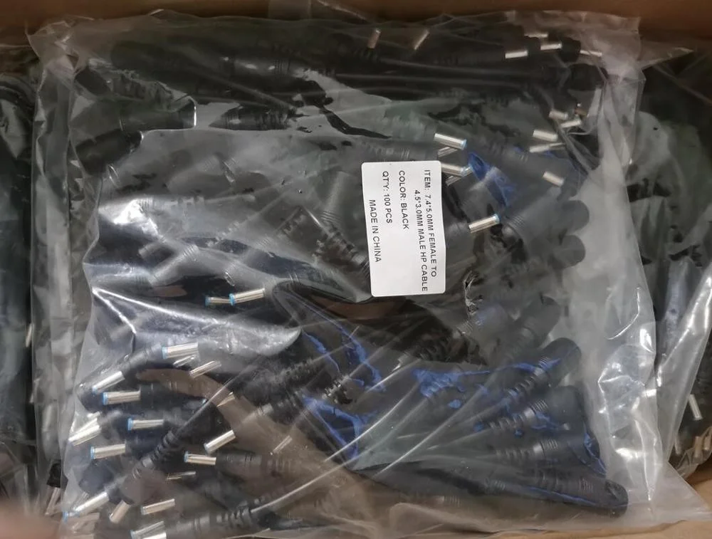 DC Power Charge Converter Adapter Cable Cord 7.4*5.0 to 4.5*3.0 For HP Q99 DJA99