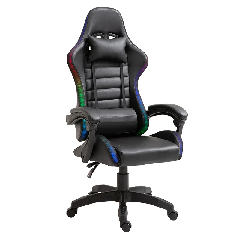 New Design Gamer RGB Light Gaming Racing Chair with Led Light