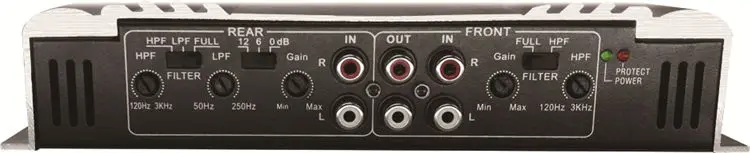 1 ohms 360Watt 2-Channel aluminum Car Amplifier