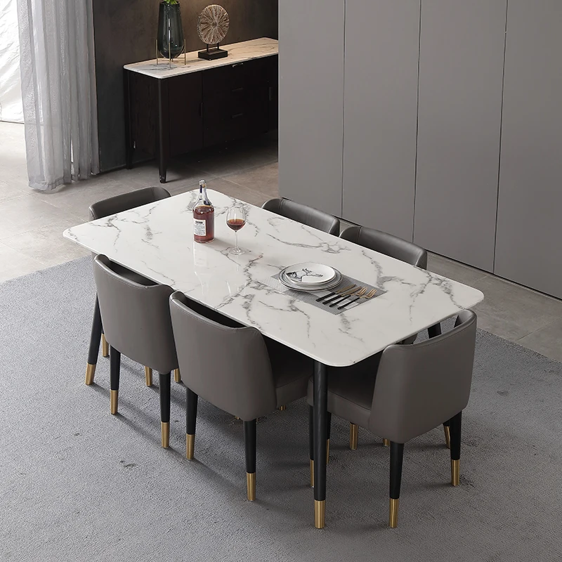 
Custom-designed dining room table and chairs dining table sets luxury 