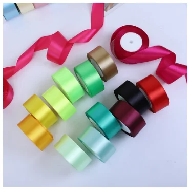 4cm Silk ribbon DIY Rose ribbon Cake Box and Flower Decoration