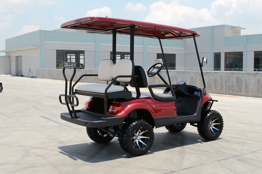 Cheap golf carts from supplier brand new with multi functions lithium battery LED lights