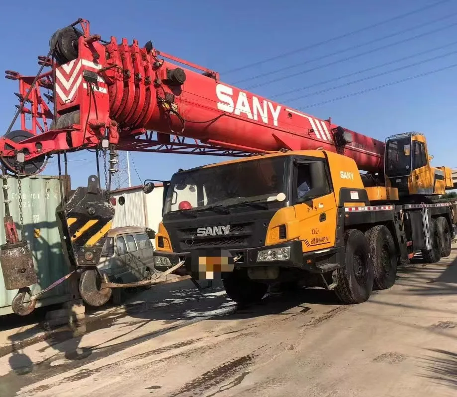 75ton Sany all terrain crane Sany STC750A used crane