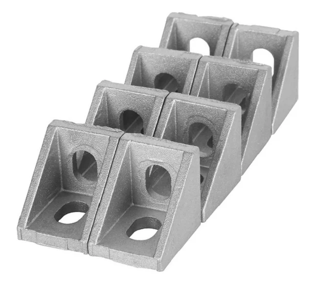 LEITE Factory Direct Price Aluminium Doors And Windows Accessories OEM Bracket Corner Joint High Quality Corner Connector