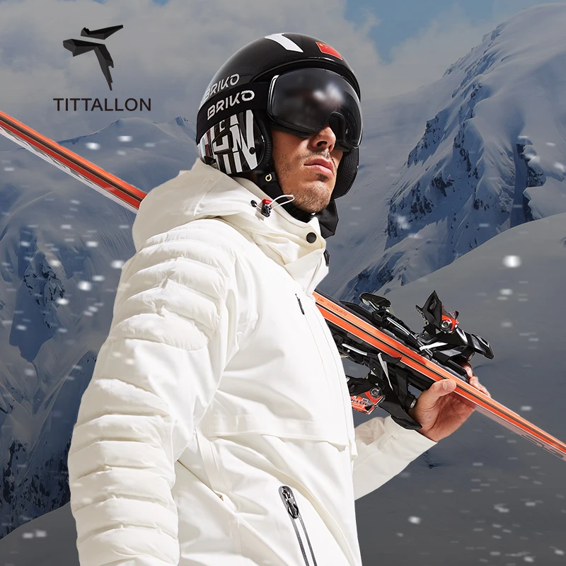 Men Skiing Ski Retro Snow Suit High Quality Waterproof Snow Suits Cheap Winter Retro Snow Jacket