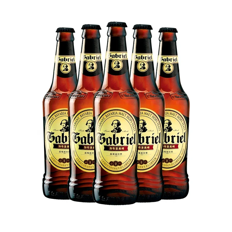 Cheerday Brand  4.3%vol 418ml 1*12 Bottle  Black  Beer can  Alcoholic beer