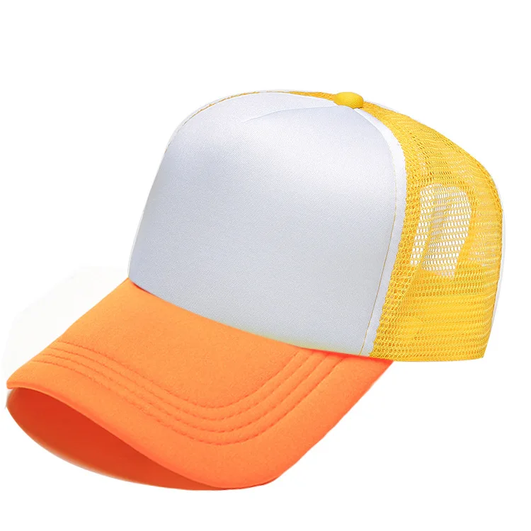 
hot sale fashion custom mesh baseball cap and yellow black and red baseball cap for women 