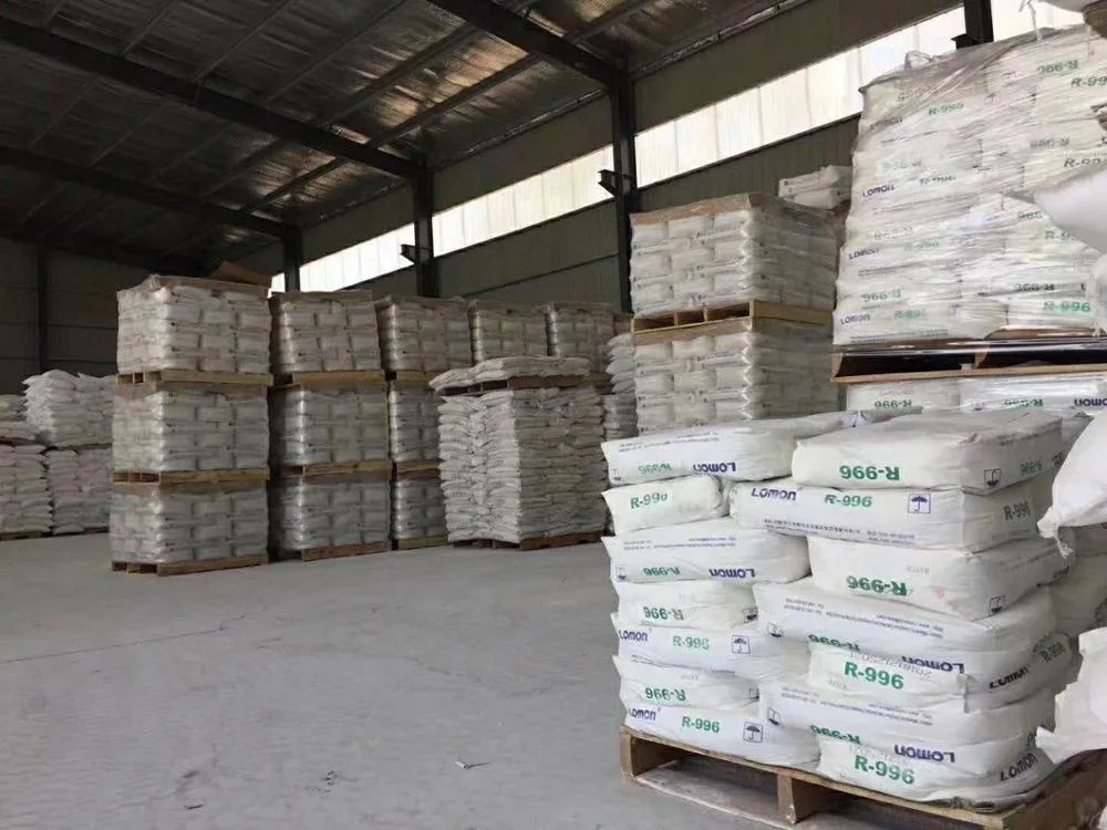 rutile titanium dioxide lomon r996 with the advatage of High scattering  and durability