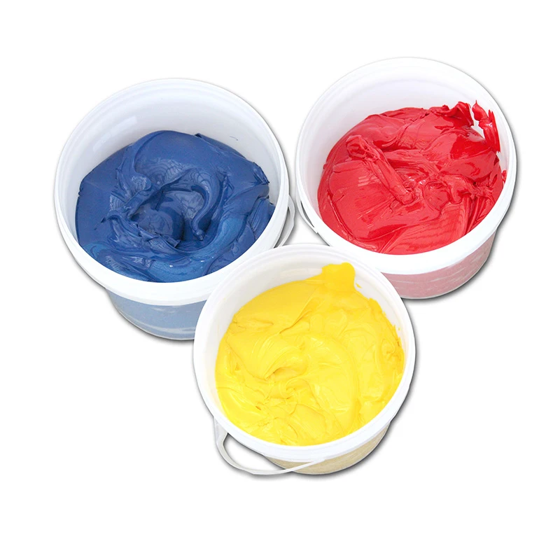 Factory Price Direct To Film Red Ink Plastisol Pigment Heat Transfer Printing Ink For T-shirt Printing