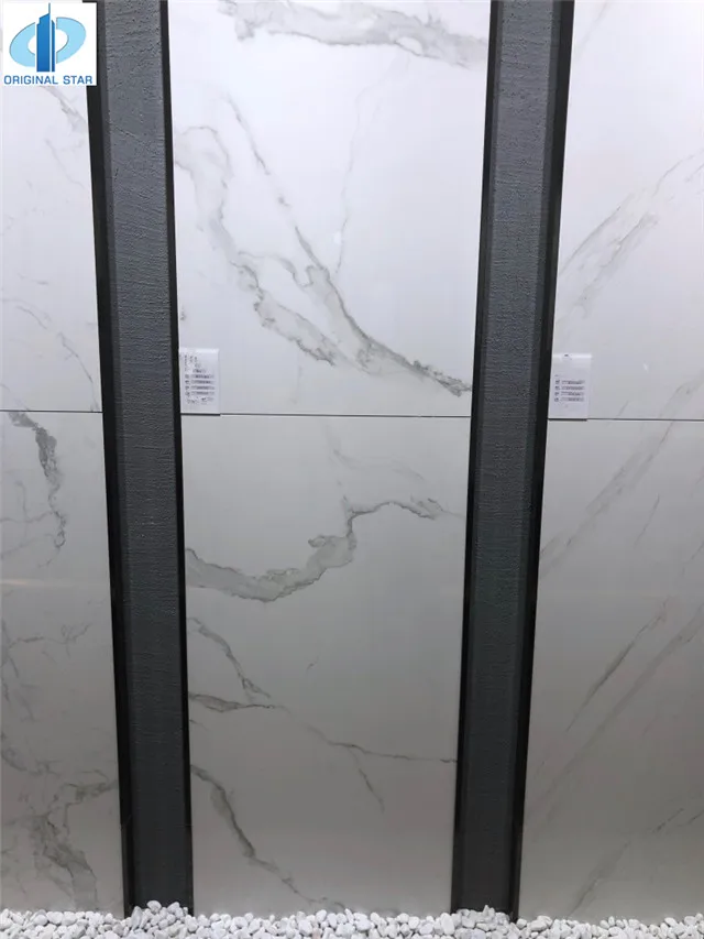 Полированная фарфоровая плитка Foshan, серая глазурованная керамическая плитка для гостиной, ванной, размер 60x120 см