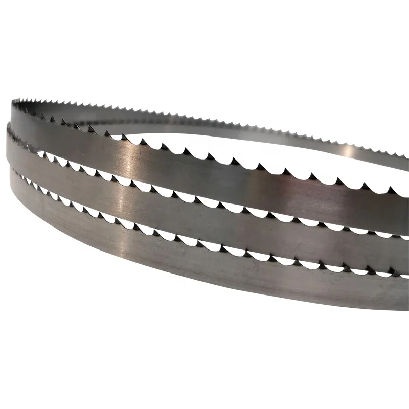 German Material Frozen Meat And Bone Saw Blade Fast Cutting Durable Band Saw Blade For fresh beef cutting