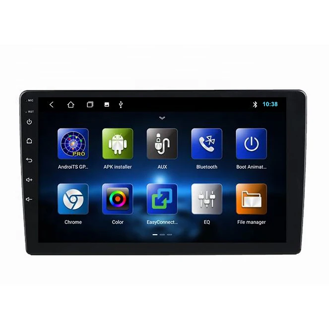 Tofast Cheapest Universal 9inches 1+32G Car Stereo 2.5D Touch Screen  IPS Android10 Car  Multi-media Navigation System