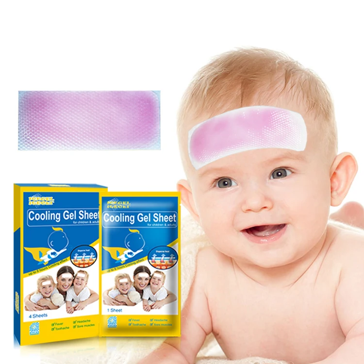 New Cooling Fever Cooling Gel Patch Fever Patch Children, Cool-kid Fever Cooling Patch