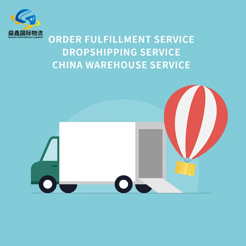 Warehouse Order Fulfillment Storage Service In Shenzhen China 3PL shipping logistics shopify seller ecommerce