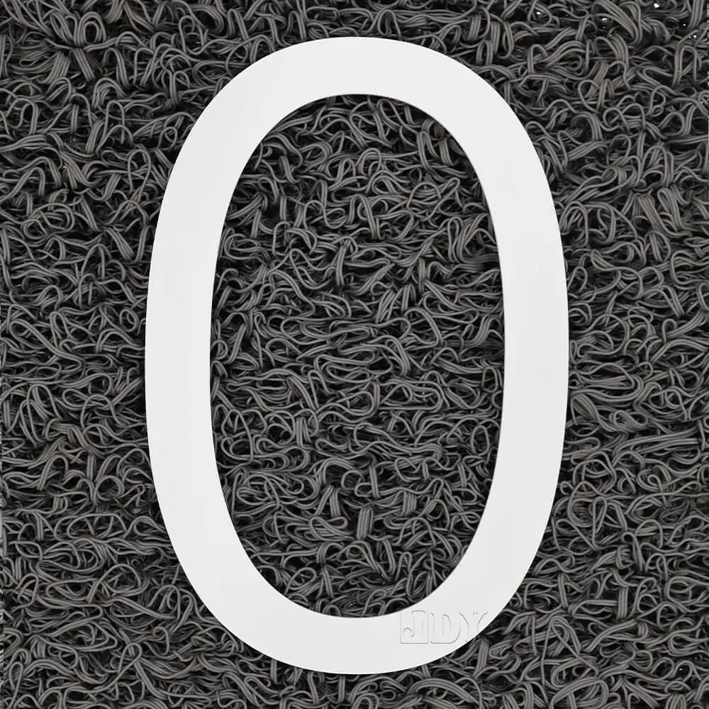 JDY High Quality Anti-rust Galvanized Sheet No.0 House Numbers