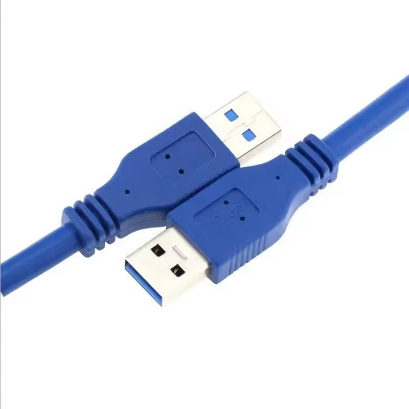 High Quality USB 3.0 Male to Male Type A to A Extension 12V 3A Fast Charging Power Data Cable for Camera Printer Computer