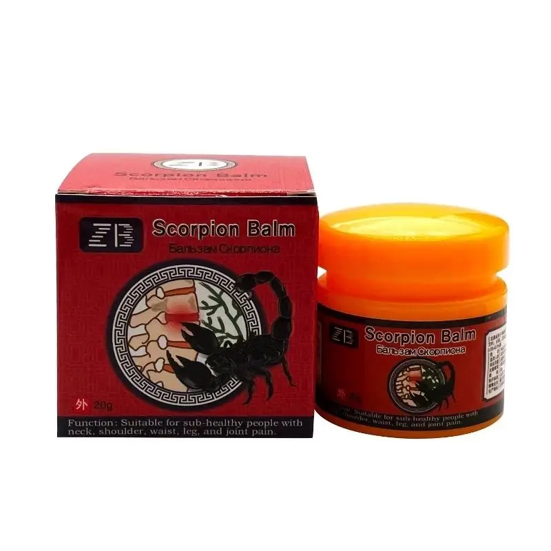 20g ZB Scorpion Venom Analgesic Ointment Relieves Rheumatism Rheumatoid Arthritis And Knee Joint Pain Medical Plaster