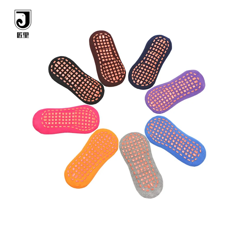 JL-A1190 Крытый Батутный парк носки для спортивной площадки противоскользящие носки для батута