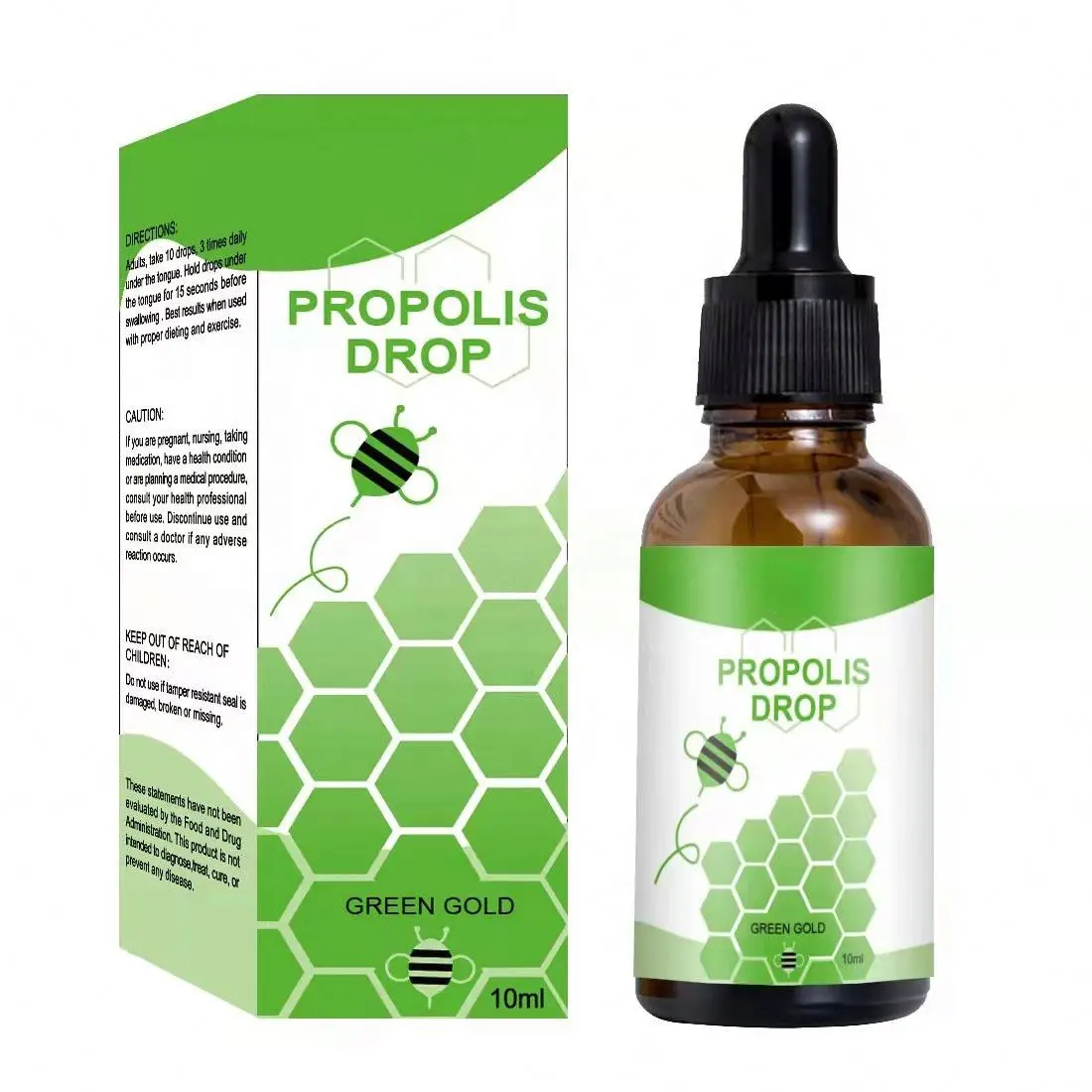 High Quality Natural Extract Wild Hive extract brazilian brazil propolis drop with peg400