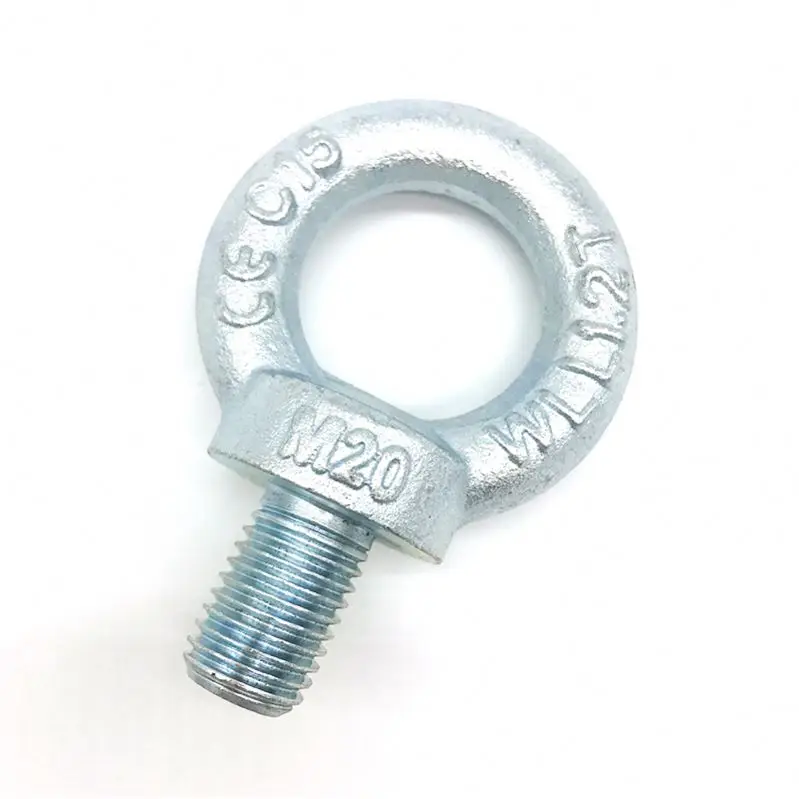 Заводская распродажа кованый оцинкованный рым-болт из углеродистой стали Din580 по низкой цене