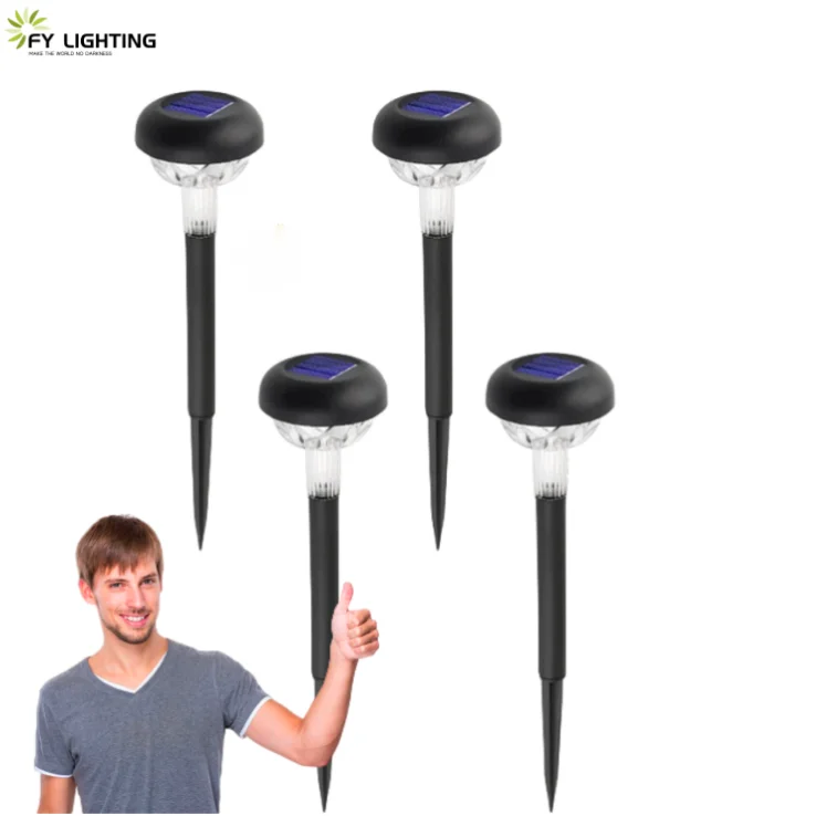 Solar LED Outdoor Lights RGB Color Changing Solar Garden Lights Waterproof Long Lasting Landscape Lighting