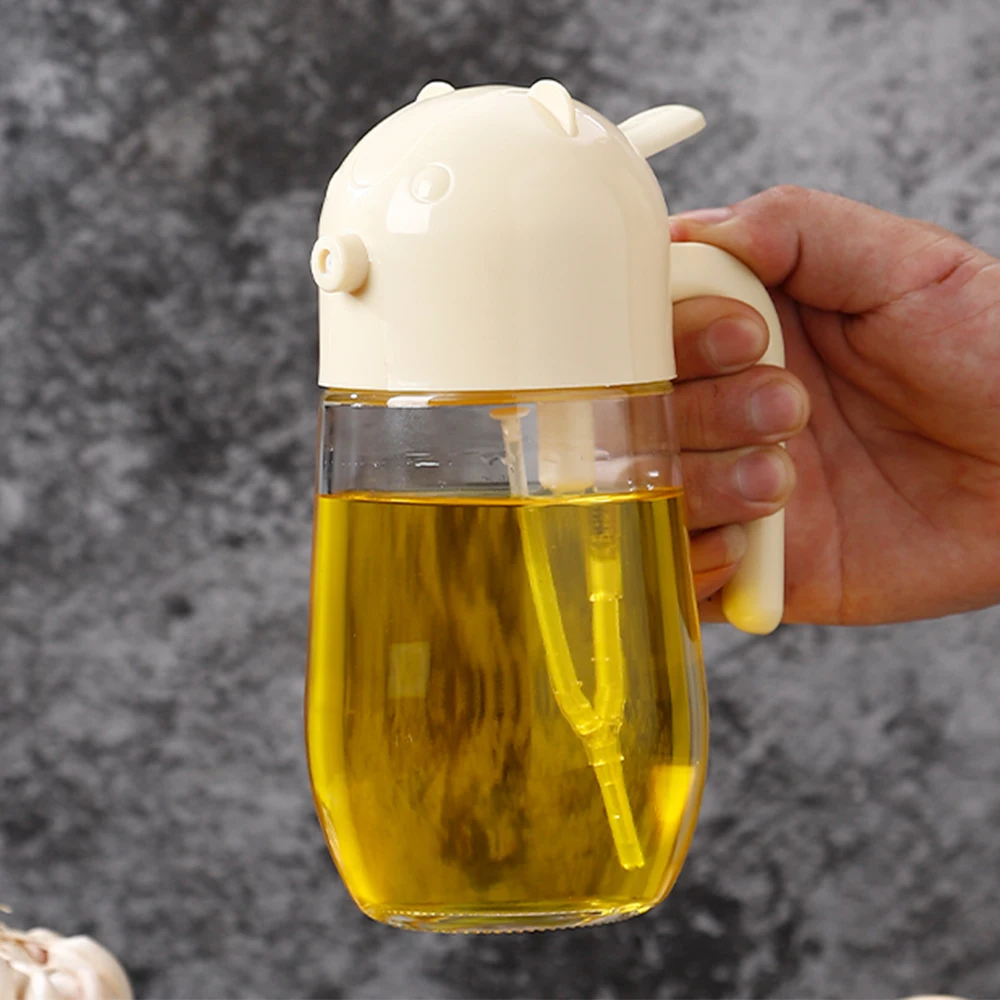Wholesale Credible Glass Nuzzle Oil Pot Cooking Olive Bottle for Kitchen