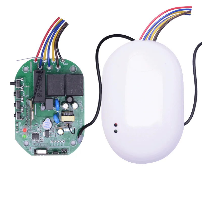 TUYA WiFi Tubular Motor Controller For Rolling Shutter Door Opener Remote Control Smart Home 2.4G 433M 110V 220V YET863WTR