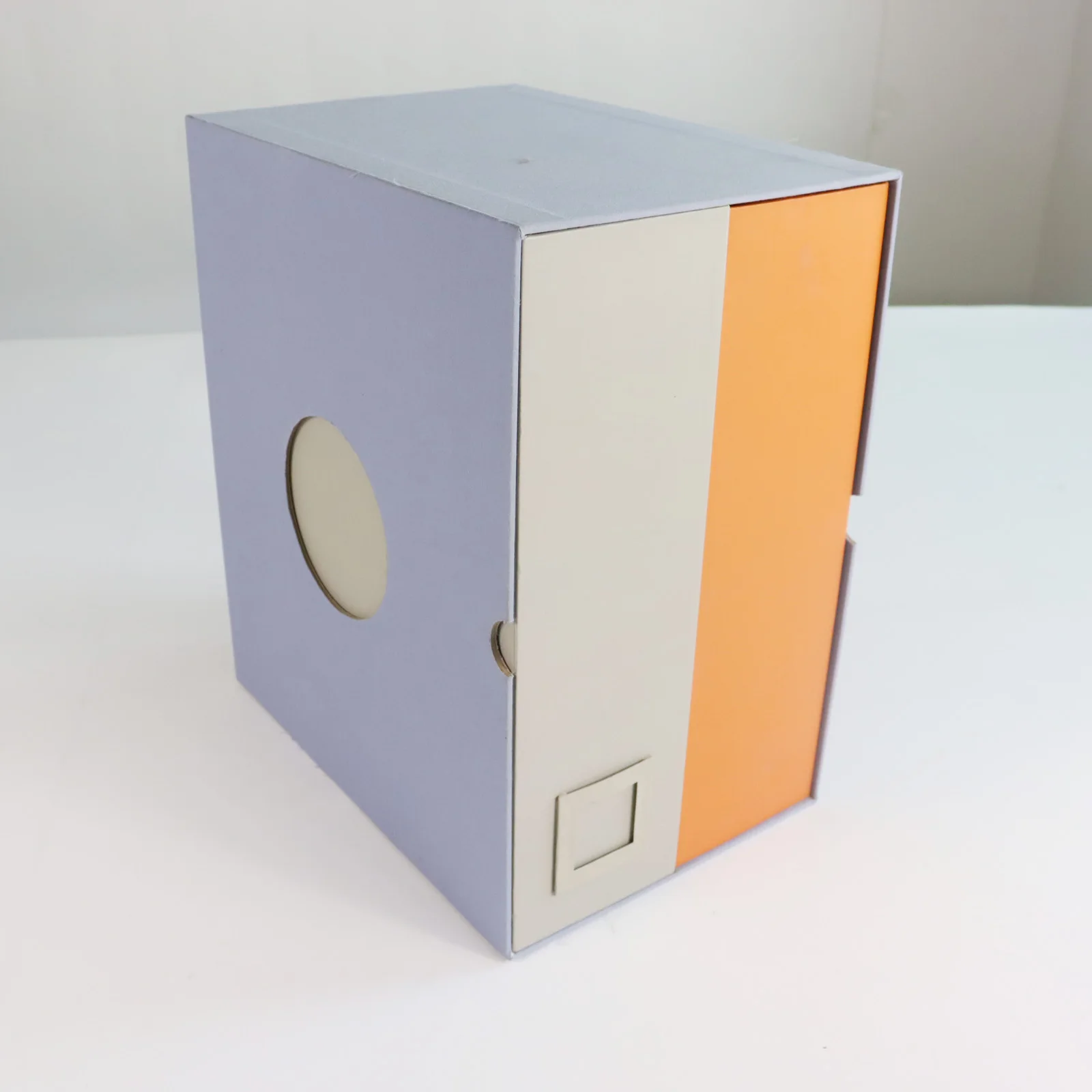 Cardboard Savor Folder Paper Baby Memory Organizer Calendar Gift Box Empty Infant Baby Products Keepsake Envelope Packaging Box