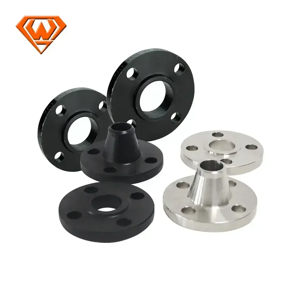 Standard DIN BS or Special Thickness etc Flange PN 16 Pipe Black Steel