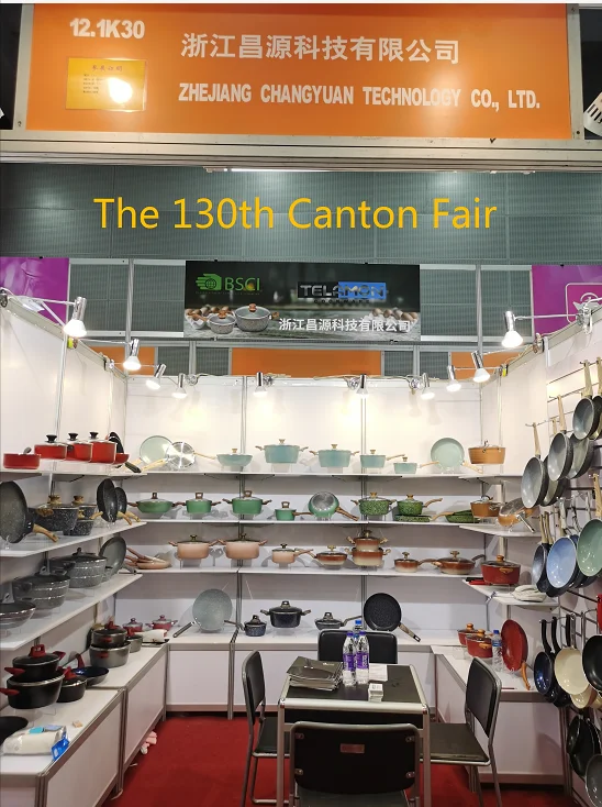 Factory Sale Marble Non Stick Cookware Sets Pots and Pans for Induction Cooktop