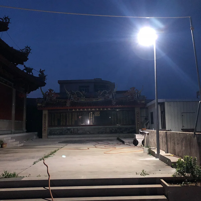 Горячая продажа все в одном солнечные уличные фонари светодиодные литиевые батареи свет