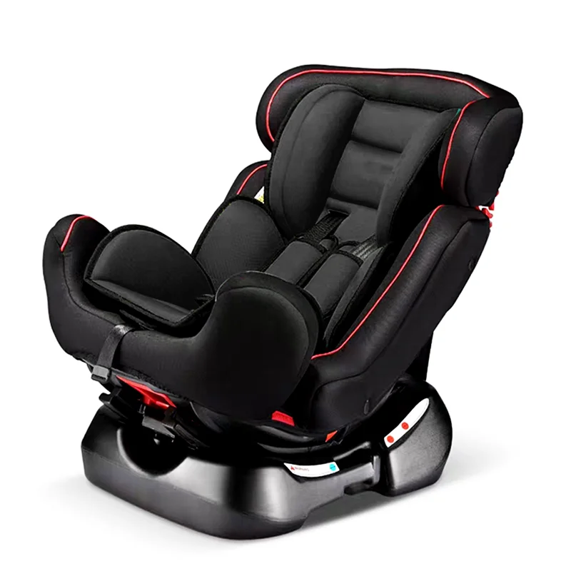 Accept customized OEM design china hot sale 0 - 7 years 0 - 25 kg car baby safety seat with ECE R44 / 04 standard black