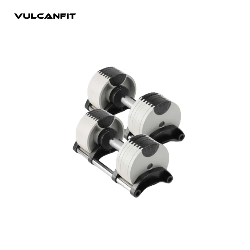 Quick lock 5 lb increments adjustable dumbbell