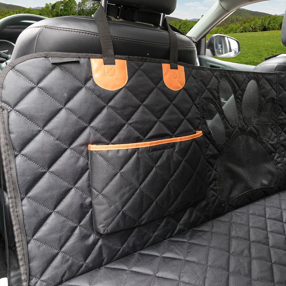 New Waterproof Durable 600D Oxford Fabric Nonslip Back Seat Pet Car Seat Cover Dog