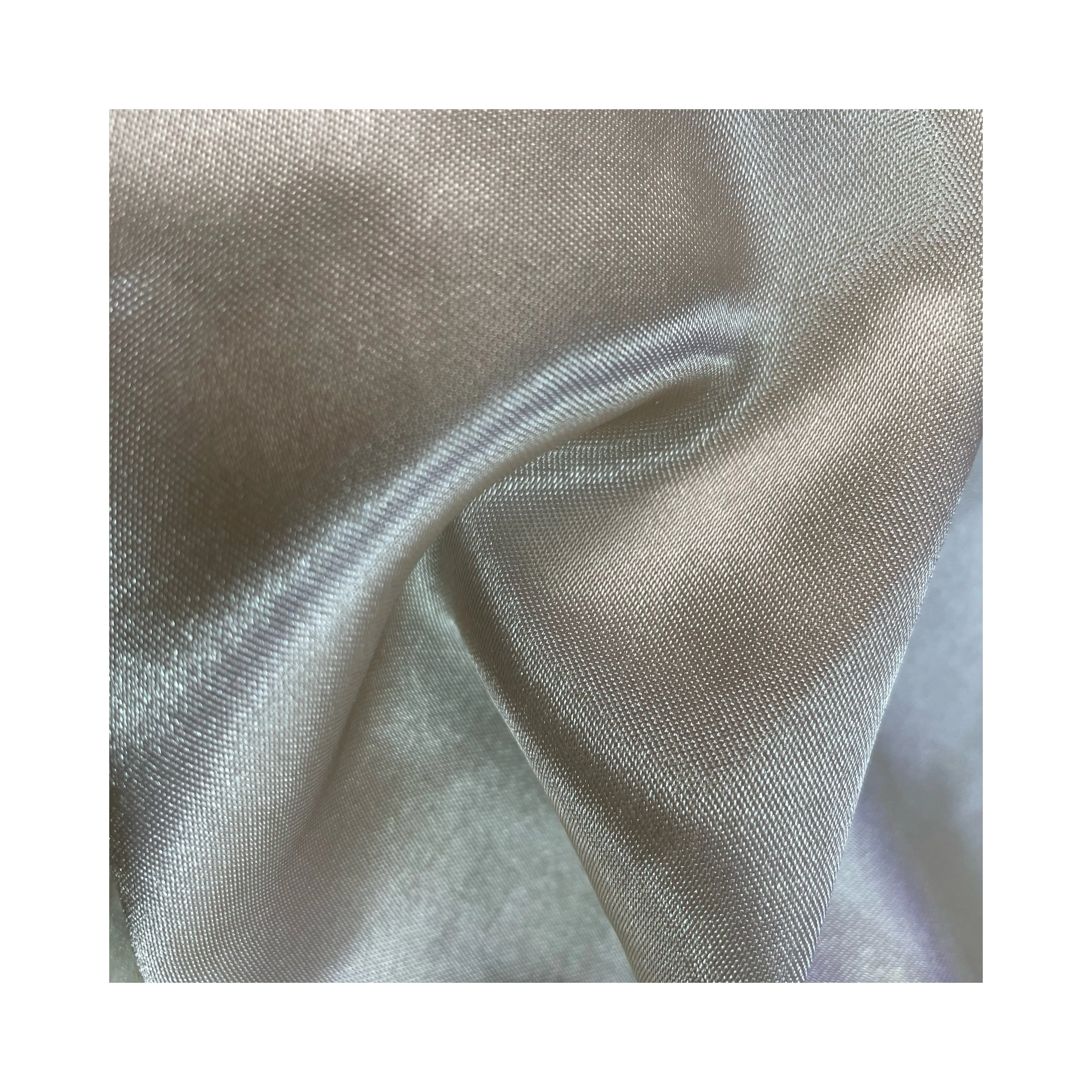 High quality  Luxury  poly Satin 75D*100D Glitter  100% Polyester  Lining Fabric