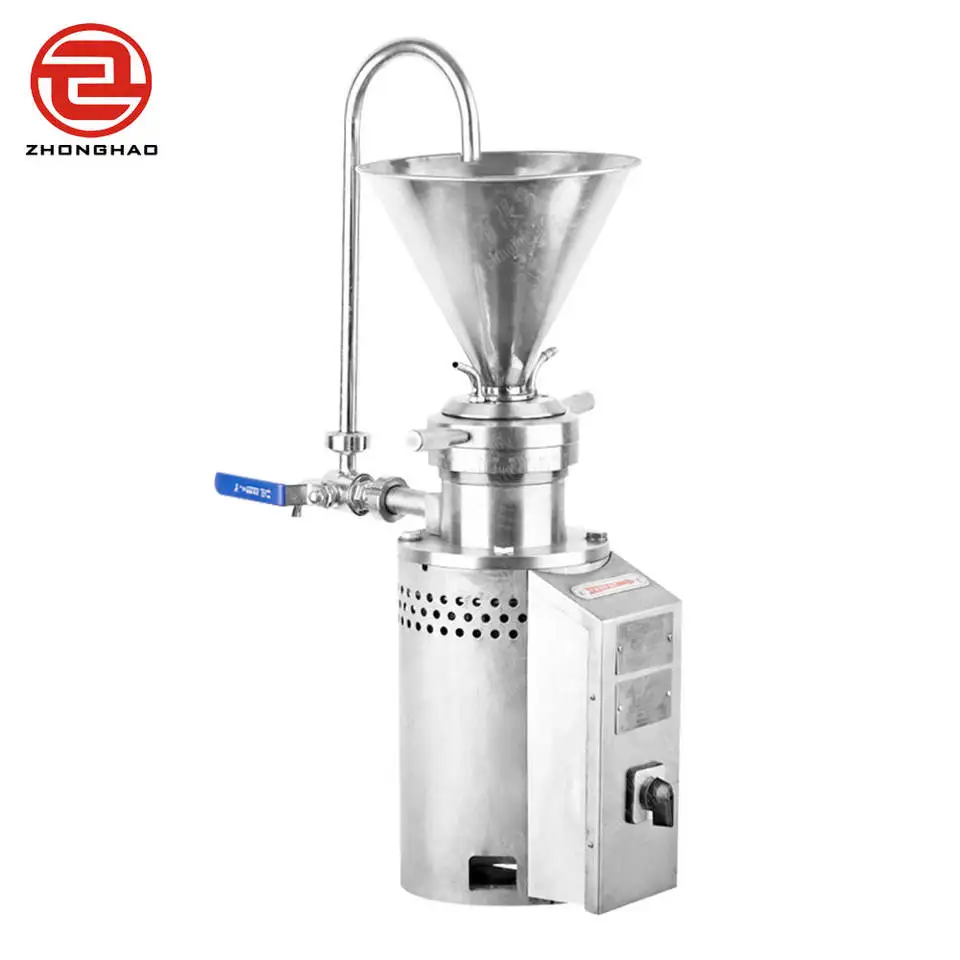 New arriving stainless steel commercial bone grinder colloid mill for nuts cocoa nib