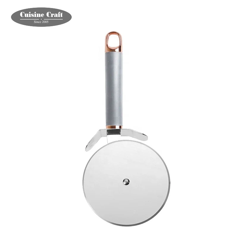 Amazon Hot selling Custom Stainless steel pizza cutter wheel with fantastic smooth  grip