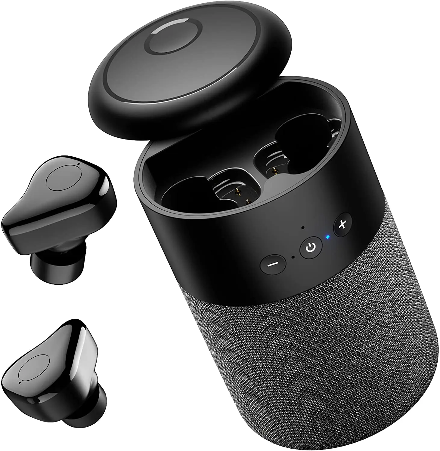 B20 Portable mini 2 in 1 tws Earbuds Bass Sound Wireless Speaker With Earbuds