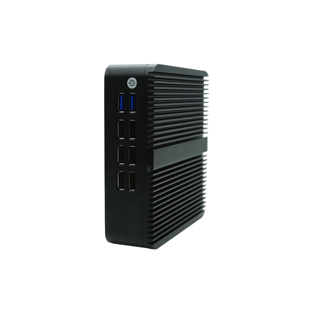 New Trend Onboard 10nm Elkhart Lake In-tel Cele-ron J6412 Mini PC Support Win 10/Linux/WES10 without Cooling Fan