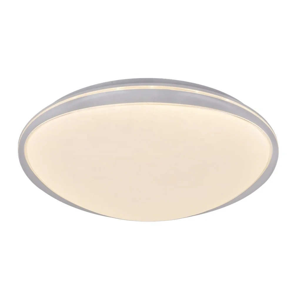 Oval shape RGB led ceiling lamp 24W color changing dimming remote control led recessed ceiling light living room bedroom hallway